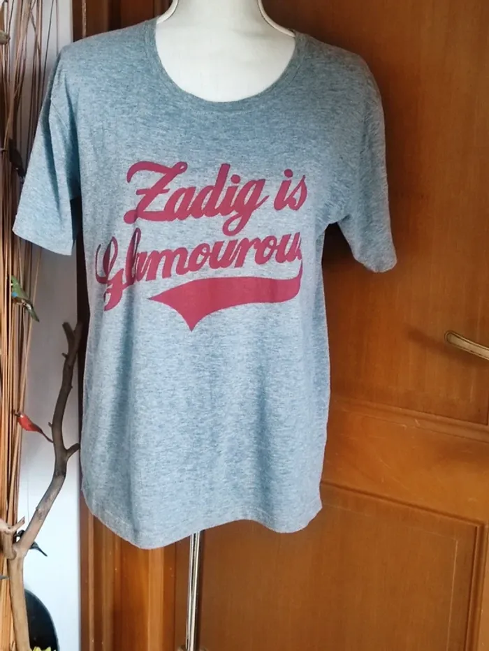 💋 tee-shirt oversize 36/42 série limitée collaboration avec glamourous