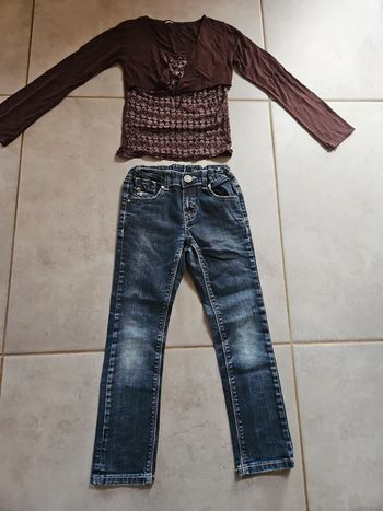 Jean + haut 8 ans