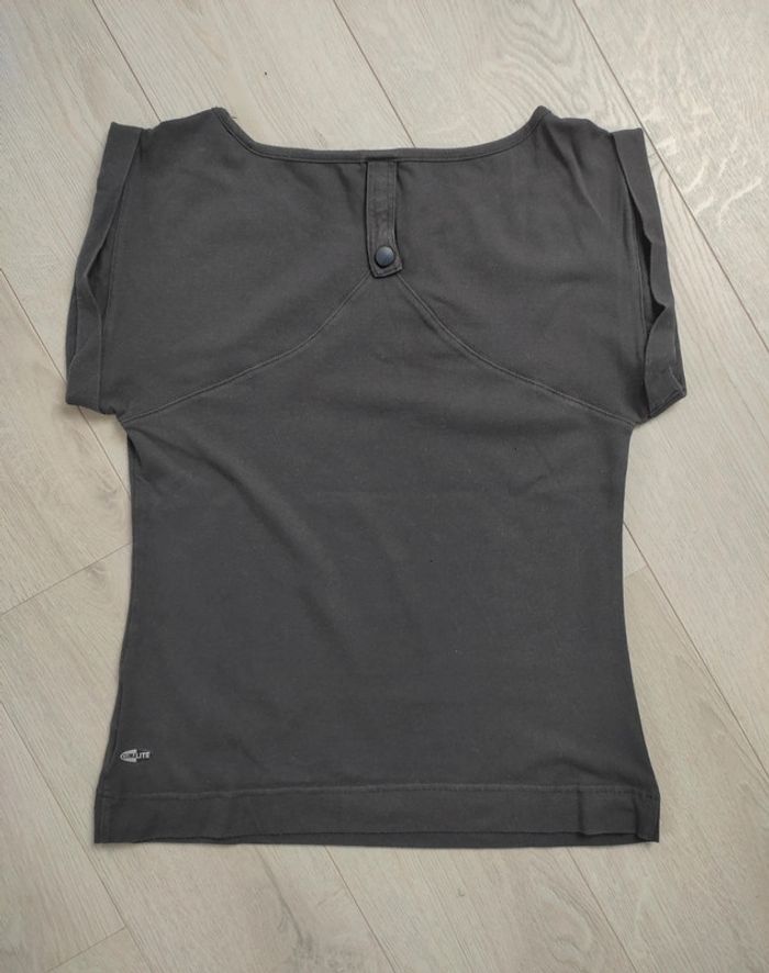 T-shirt gris noir Adidas 38 - photo numéro 4