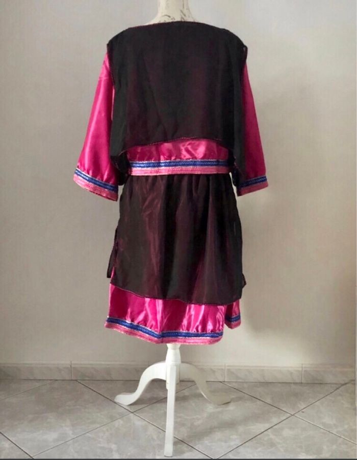 Ensemble chaoui noir et rose - photo numéro 2