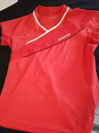 Top sport femme S Babolat rouge