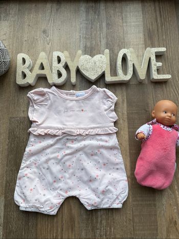 - Barboteuse P’tit bisous   - 0 mois - Très bon état