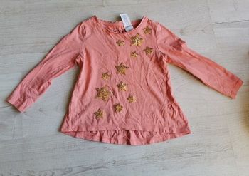 T shirt manche longue etoile 4 ans