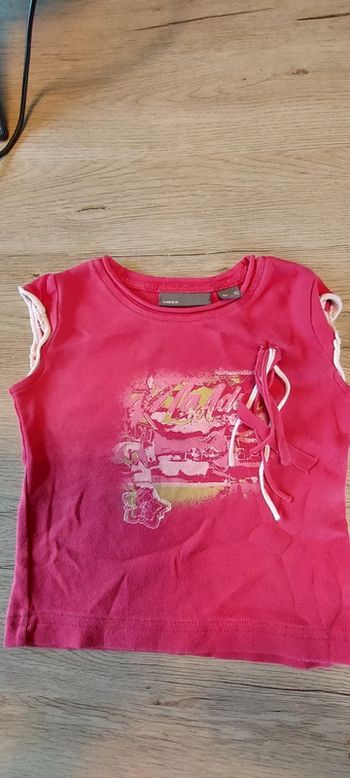 Joli débardeur fushia fille, Mexx, taille 2 ans, nickel