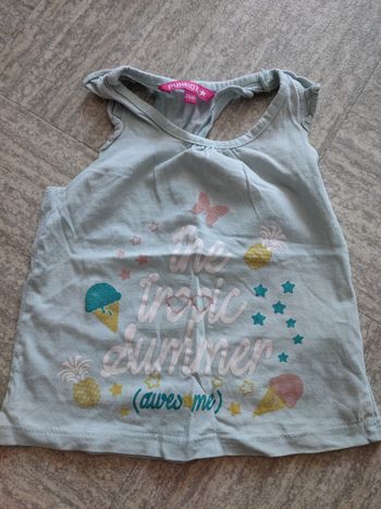 Débardeur fille 2 ans