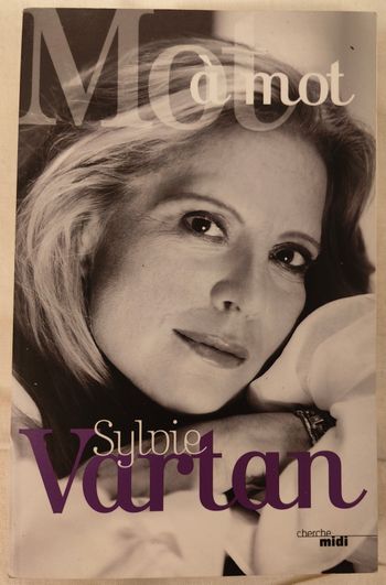 Livre de Sylvie Vartan "Mot à mot"