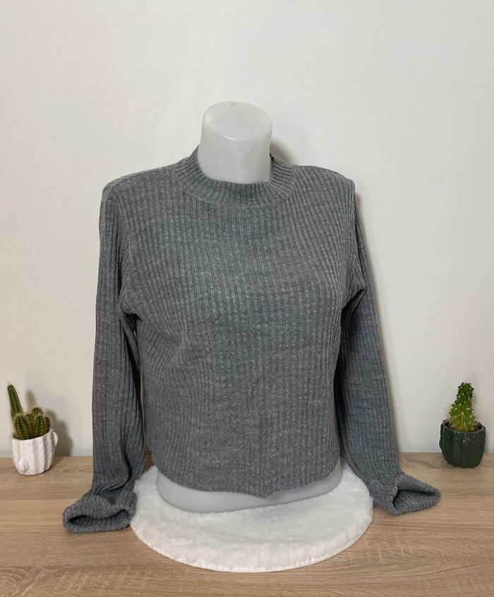 Pull court gris Pull&Bear