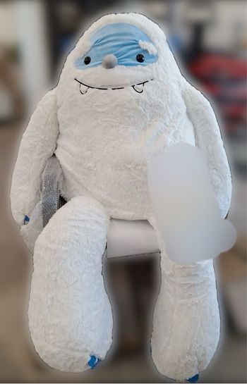 Peluche yeti 