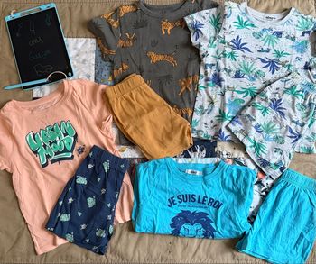 Lot de pyjamas été Garçon - T4ans - Gémo et Kiabi 