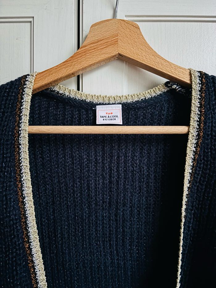 Gilet Corail Nucleo Fille 5 Ans – 100% Coton, Manches Longues – Neuf Avec étiquettes