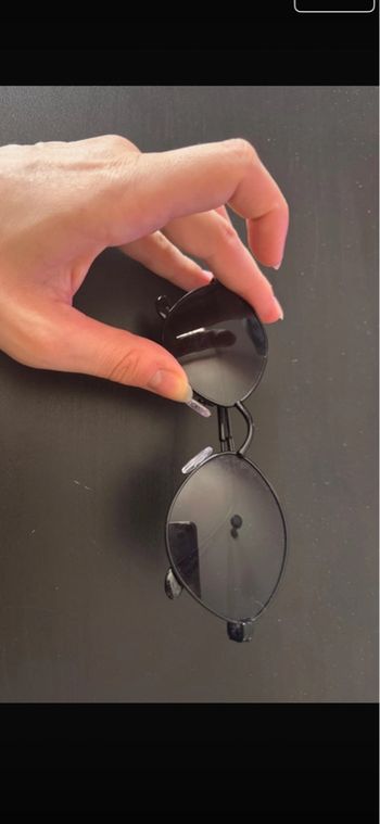 Lunettes de soleil effet cateye 