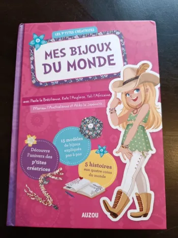 Livre LES P'TITES CREATRICES: MES BIJOUX DU MONDE