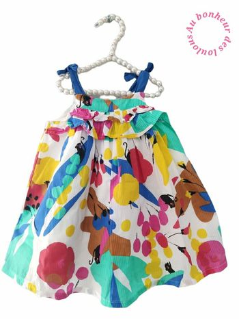 6 mois bébé fille robe été catimini