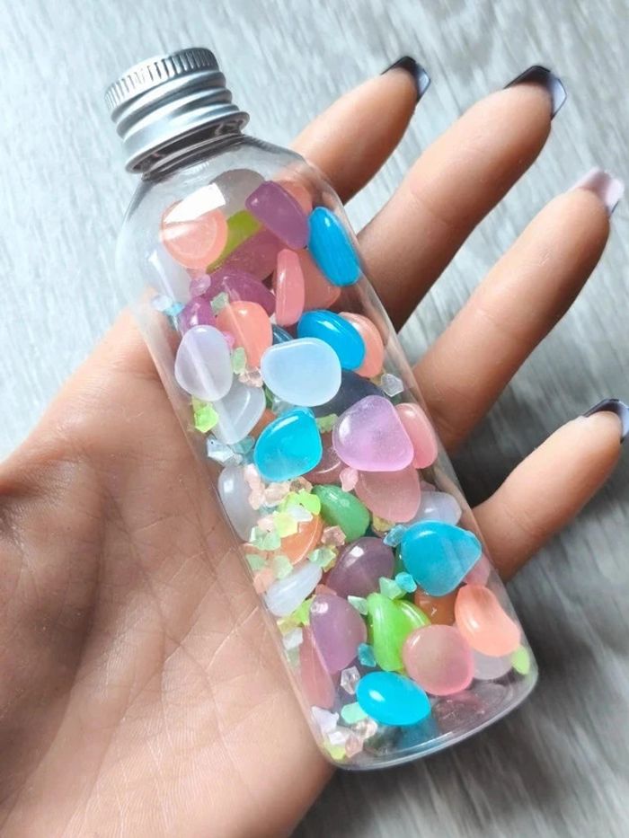 Bouteille sensorielle lumineuse retour au calme - photo numéro 4