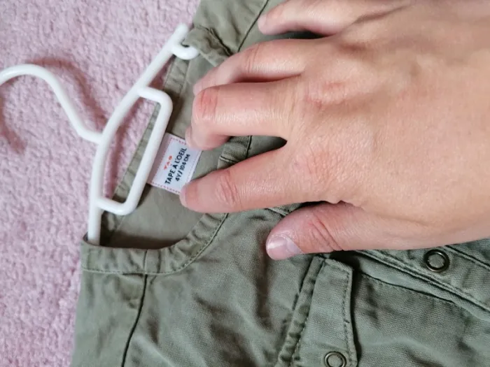 Combinaison pantalon kaki fille printemps - photo numéro 5