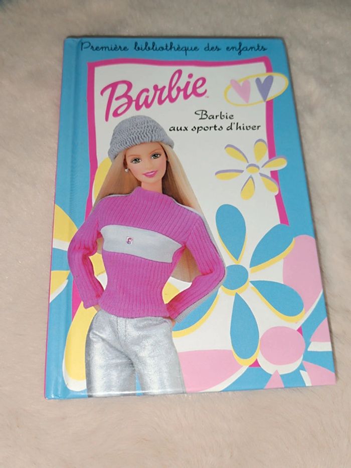 Barbie aux Sport d'hiver🩷Livre enfant