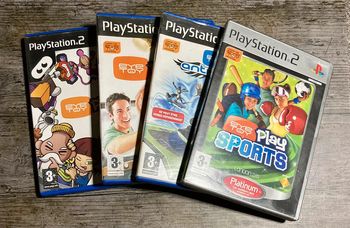 4 jeux Eye toy PS2 Complet VF