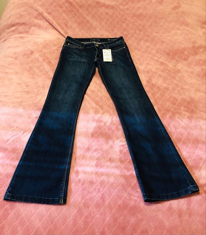 Jeans Zara - Taille 40 - photo numéro 2