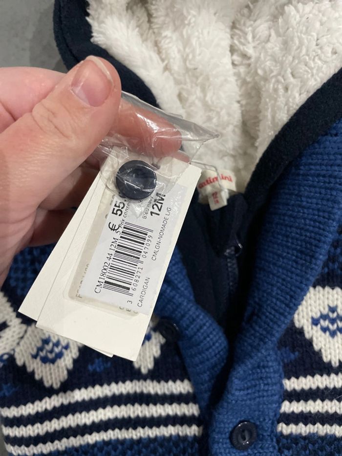 Cardigan neuf catimini - photo numéro 4