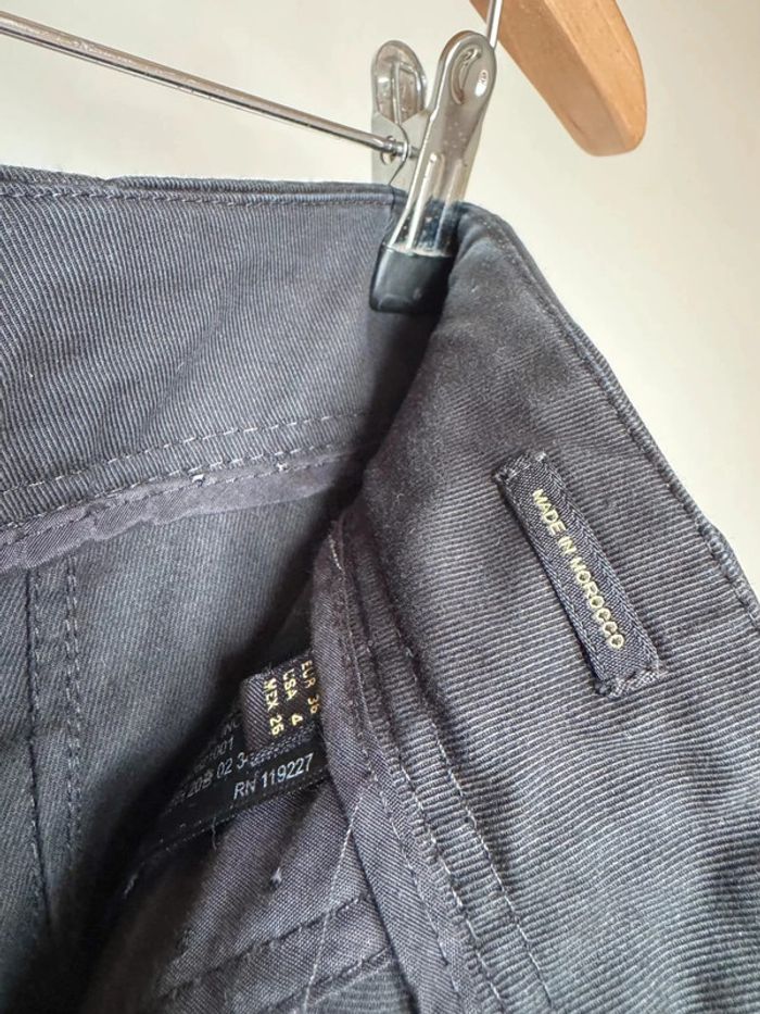 Pantalon noir taille haute 36 Massimo Dutti - photo numéro 7