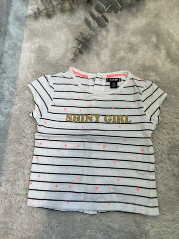 T-shirt fille 3mois