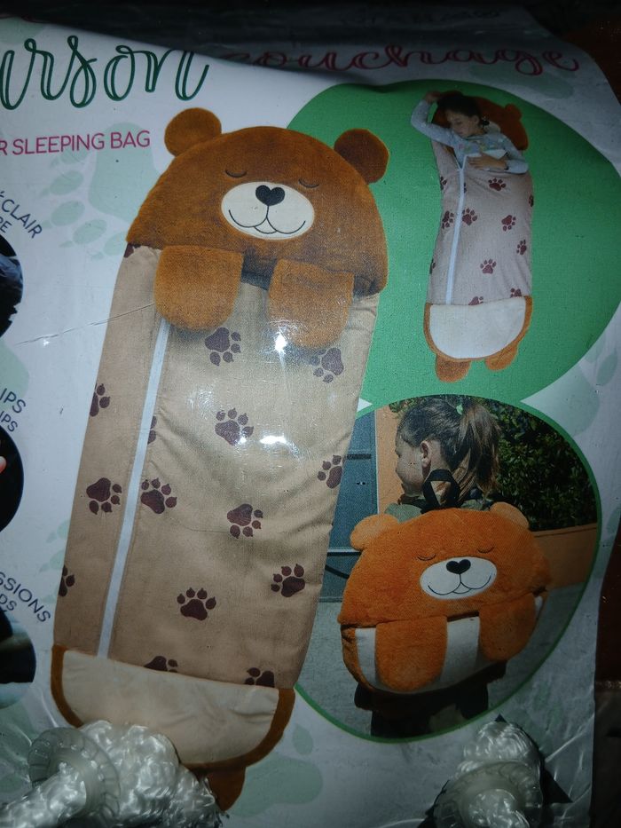 Sac de couchage ourson neuf - photo numéro 7
