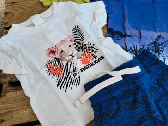 Ensemble savane garçon pataugas 3 mois - photo numéro 3