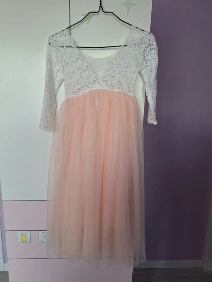 Robe cérémonie mariage baptême 5-6 ans La panoplie des petits et des mamans - photo numéro 5