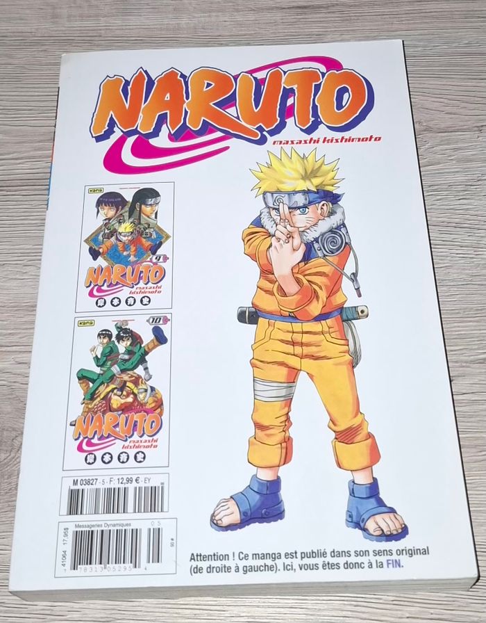 Grand livre manga Naruto tome 6 - photo numéro 2