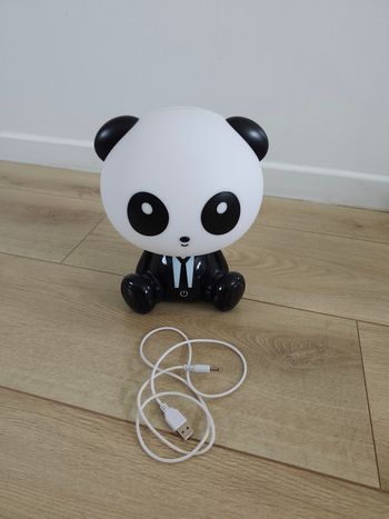 Lampe de chevet panda 