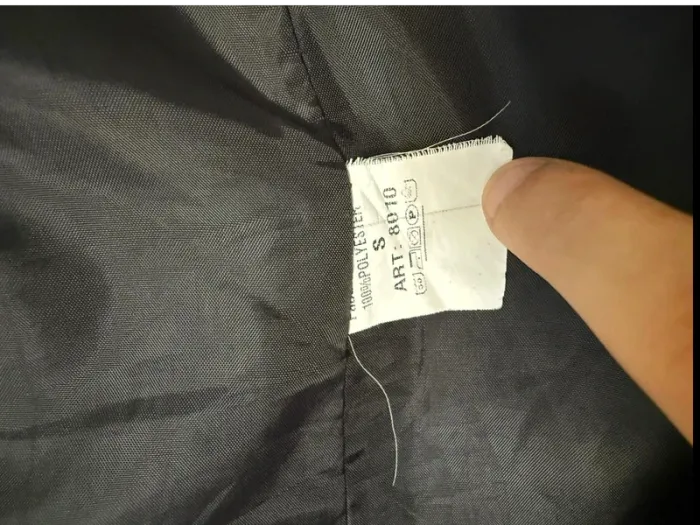 Manteau noir cintré Adilynn - Taille S - photo numéro 5