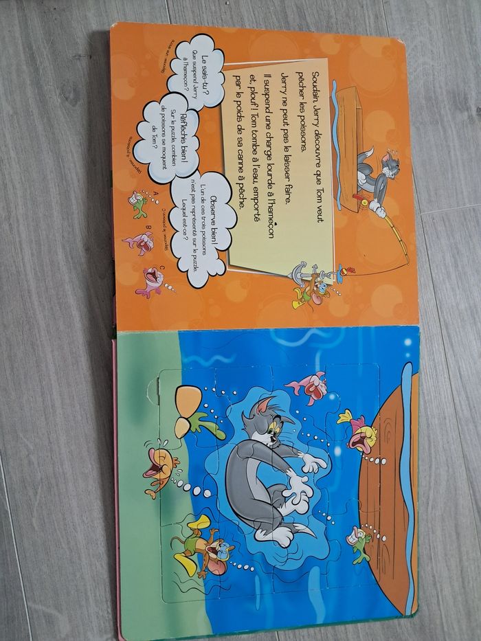 Livre puzzle Tom et Jerry - photo numéro 8