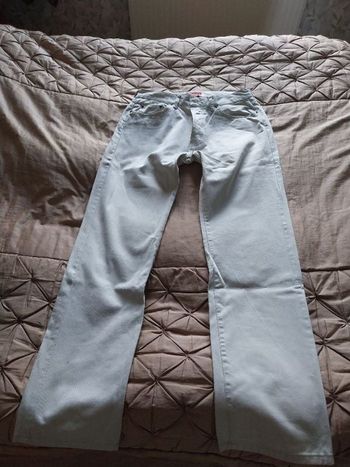 Jean celio blanc casse