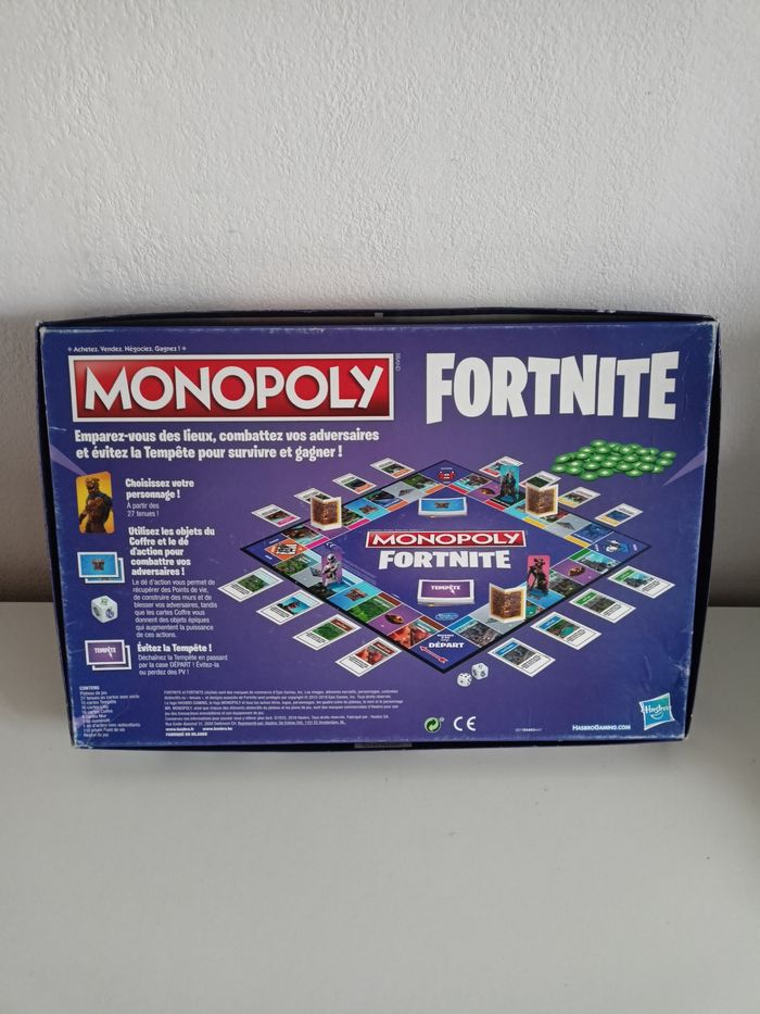 Monopoly fortnite hasbro 21 nouveaux personnages - photo numéro 2