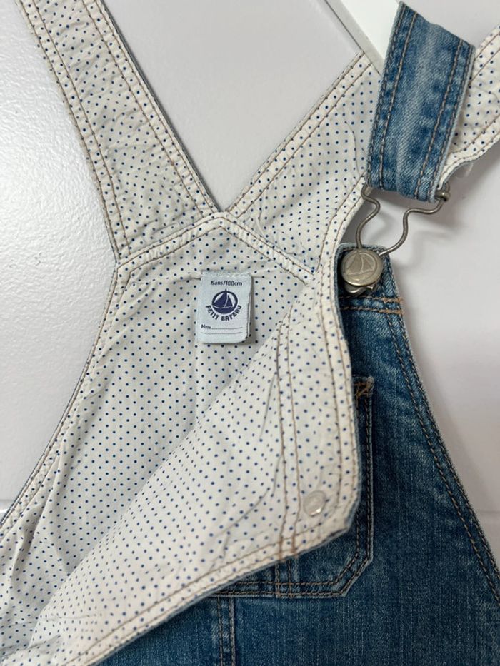 Robe jeans bretelles Petit Bateau - photo numéro 4