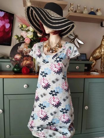 🌾Robe Fleurie en Lin & Coton Mistral T38/40🌾