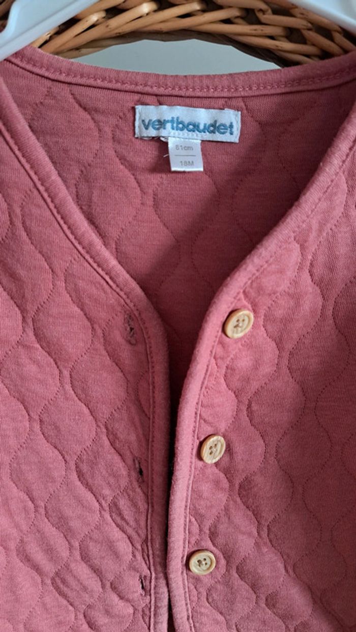 cardigan vertbaudet 18mois👶 - photo numéro 3