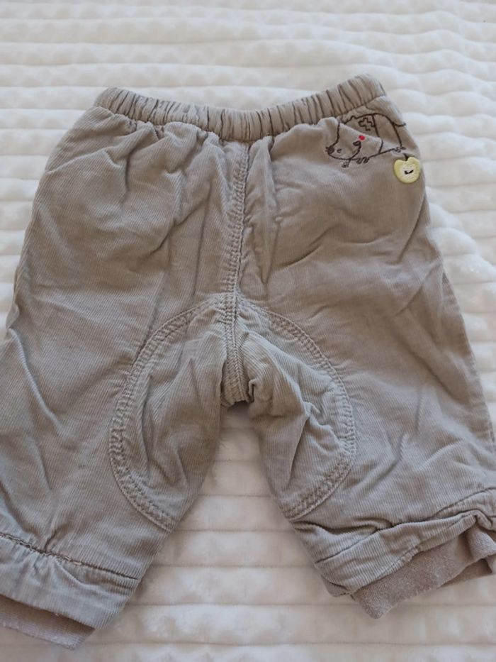 Pantalon doublé 3 mois - photo numéro 2