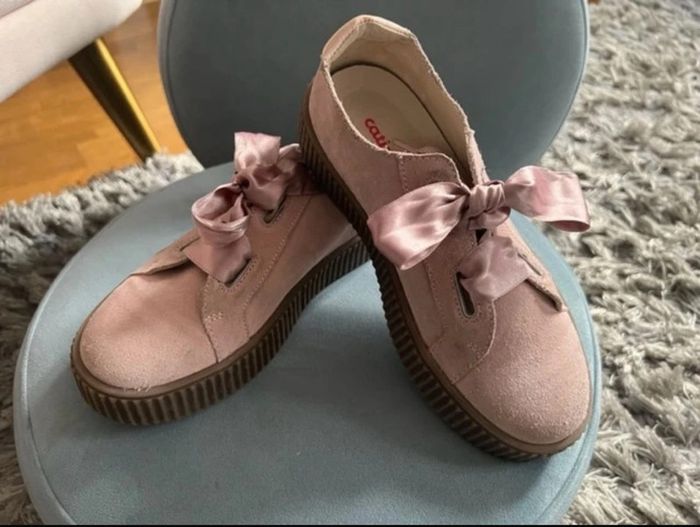 Derbies plateformes et nœud satin taille 33 - Catimini - photo numéro 6