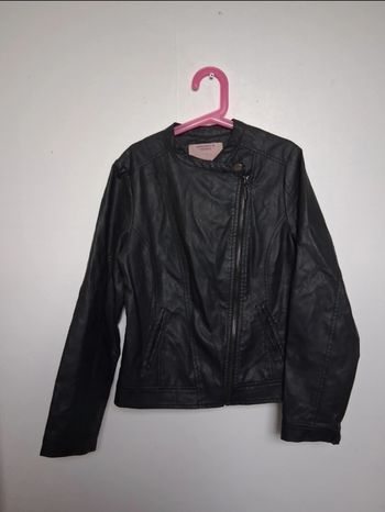 Veste simili cuir fille 12 ans