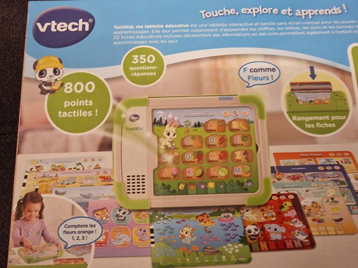 Vtech tablette interactive éducative TactiKid - photo numéro 3