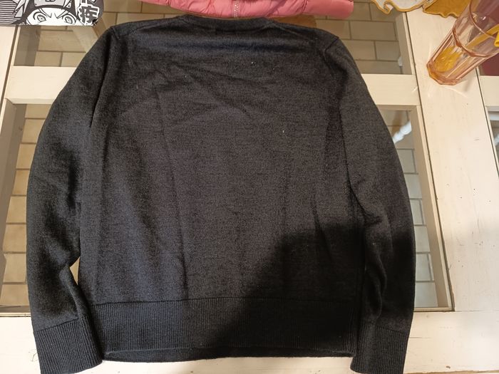 Pull leger, Serge Blanco, M, gris anthracite - photo numéro 2