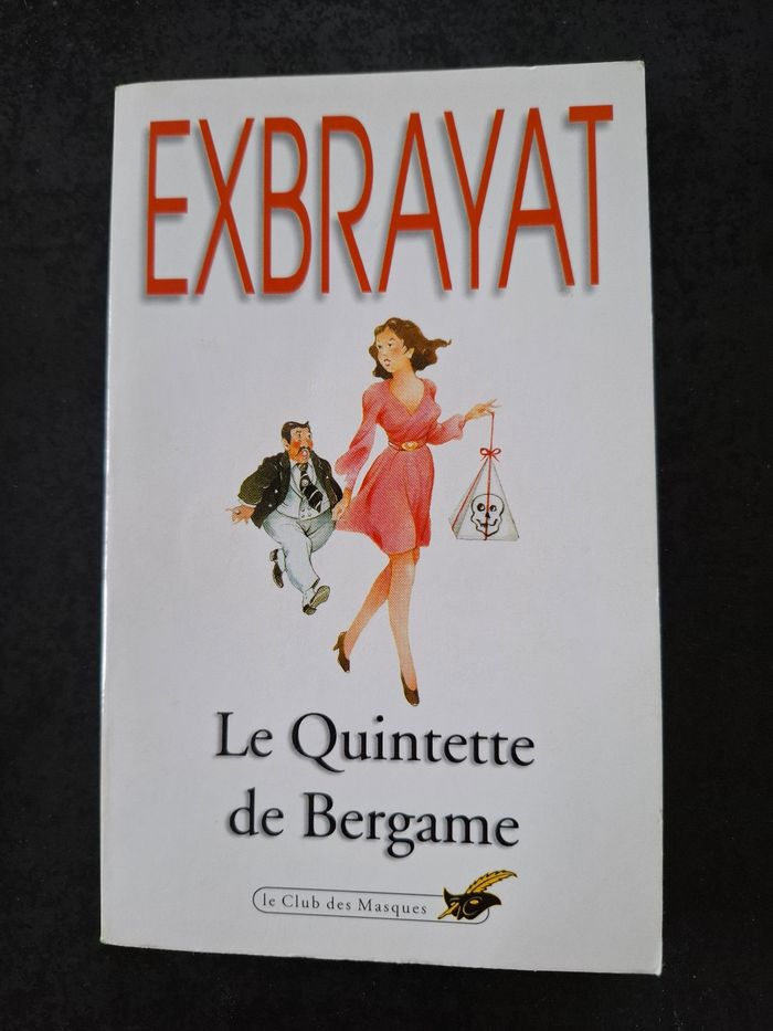 Roman policier de Exbrayat Le Quintette de Bergame en bon état