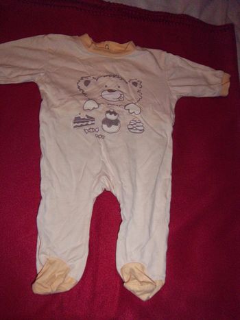 Grenouillère 1 mois