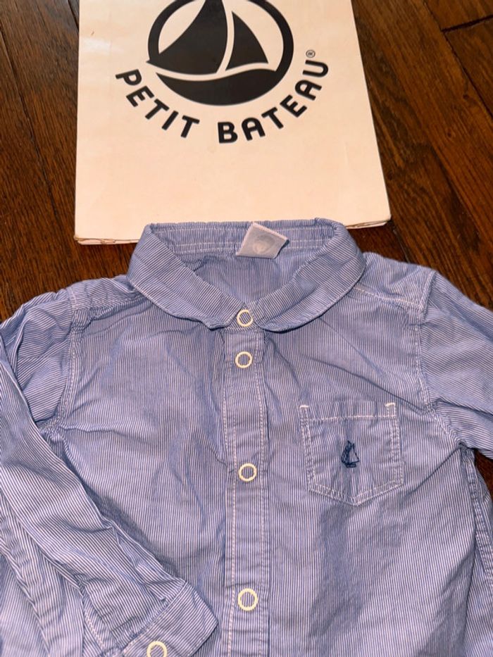 Chemise petit bateau  18 mois - photo numéro 2