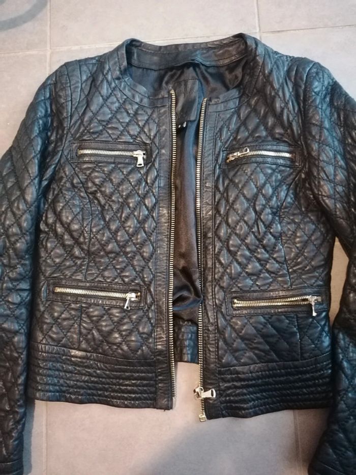 Veste en cuir - photo numéro 2