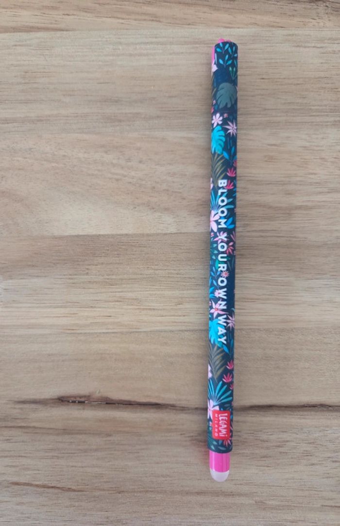 Stylo effaçable Legami Fleurs