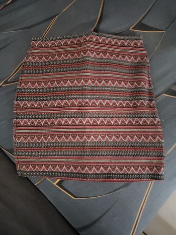 Jupe bohème chic courte 