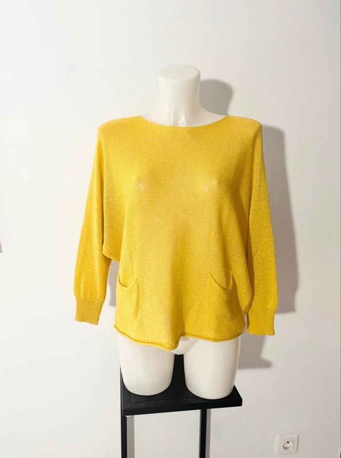 Pull jaune - photo numéro 4
