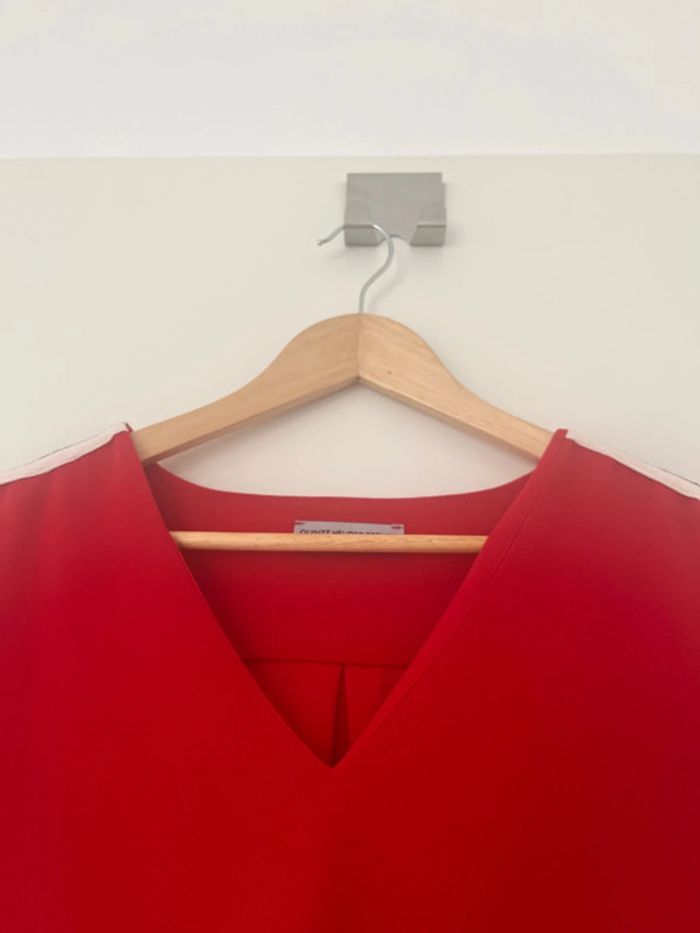 Robe rouge Quinze Heures Trente Paris - photo numéro 2